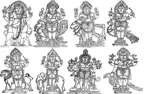 who are ashta bhairavas and their names? There are eight types of Bhairavas and they are called ashta Bhairavas.